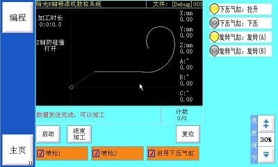 六軸噴漆噴油控制系統(tǒng)